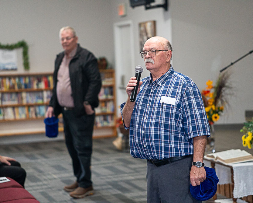 Richer Fellowship Church Man Speaking