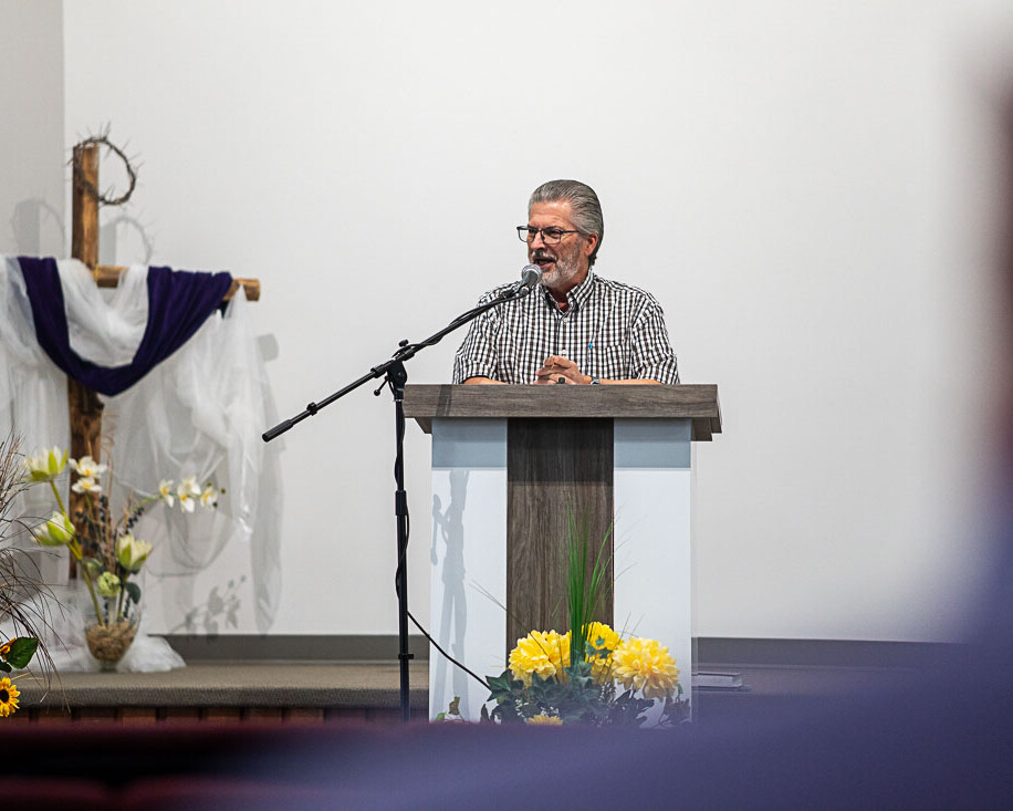 Richer Fellowship Church Man Speaking